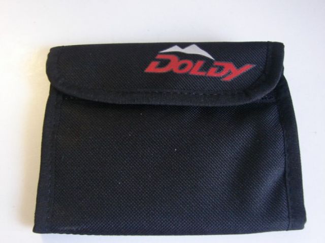 Textilní peněženka DOLDY Černá